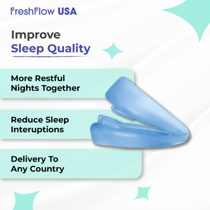 FreshFlow™ USA Anti-Snoring Mouthpiece | Flash Sale